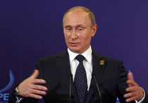 В Тобольске Путину показали потенциал подгузников 