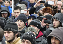 Организаторы митинга кавказцев на Манежной подали заявку в мэрию Москвы