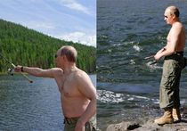 Путин не рыбачил в Тыве в этом году?