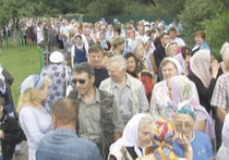 В Одинцове два дня принимали крест Андрея Первозванного