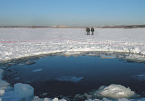  Очевидец падения метеорита в озеро дал интервью «МК»:  «Он упал на лед озера»
