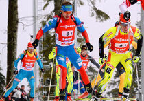 Биатлонисты сборной Норвегии устроили стриптиз в Ханты-Мансийске