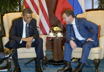 Медведев побродит с Обамой по лужайкам