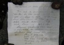 В Арктике найдено письмо в бутылке, оставленное умершим в молодости ученым