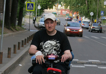 На коляске из Владивостока в Москву