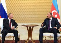  Путин и Алиев померились кораблями