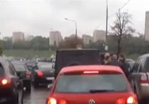 «Наглый кортеж», избивший водителя в Москве, сопровождает молдавского олигарха Илана Шора?