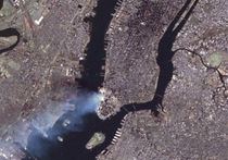 Теракт 9/11 сняли из космоса. ВИДЕО
