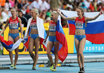 Четыре медали завоевали российские легкоатлеты, две из них — золотые