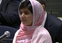 Девочка, пережившая покушение талибов, награждена "за храбрость говорить"