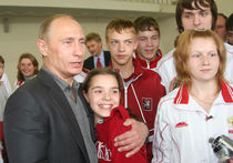 Путин и Сотникова: самая первая встреча! Пять лет назад