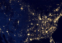 Представлены сверхточные фотографии ночной Земли