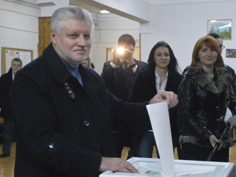 Г-н Миронов заявил “МК”, что его приятно обрадовала явка избирателей