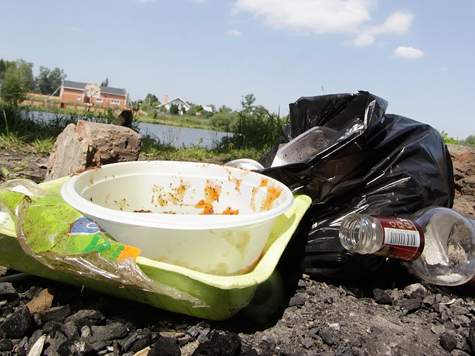 Власти начали борьбу с мусором на присоединенных территориях