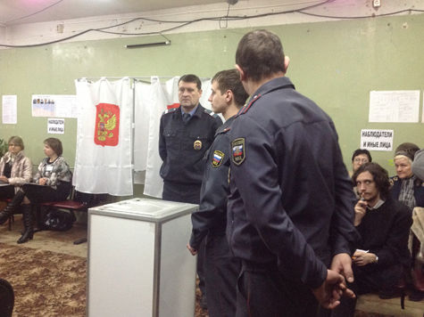 В Софьинском поселении выборный участок оказался… полицейским
