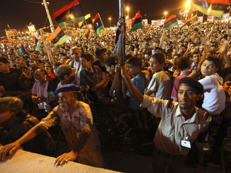 Войска Каддафи расправлялись с повстанцами на заброшенном складе в Триполи