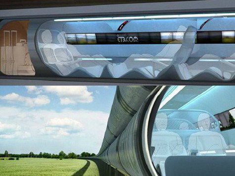 Новая транспортная система сможет развить скорость шесть с половиной тысяч  километров в час