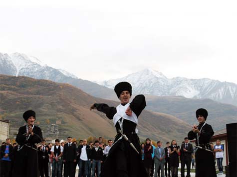 В горах Осетии построили «Башню дружбы»