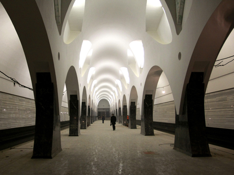 Статус самой холодной станции столичного метро получила по итогам планового измерения температуры «Волоколамская» Арбатско-Покровской линии