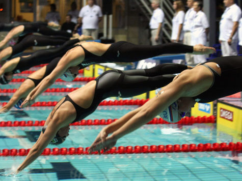 Чемпионат России по плаванию: тренировка по расписанию
