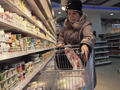 Купить свежие овощи и фрукты, бутылку водки и сходить в баню в Москве с нового года стало значительно дороже