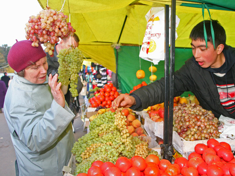 Поставщики овощей переписывают ценники 