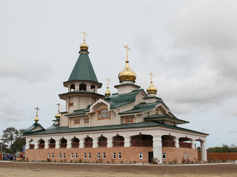Храм построен при участии УГМК на Сахалине