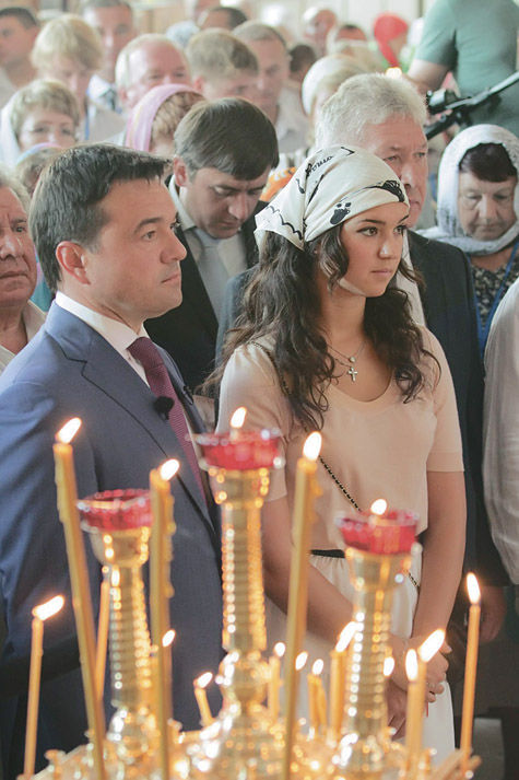 Торжественная литургия в соборе Зарайского кремля