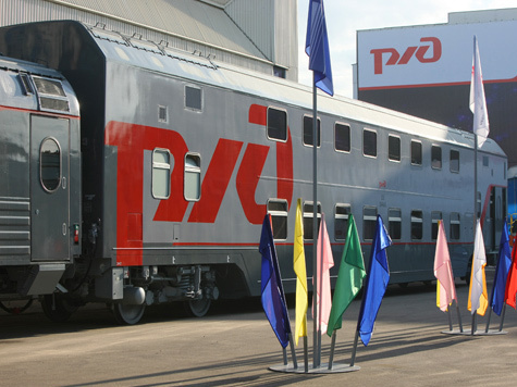 Двухэтажные поезда начнут курсировать из Москвы на юг России и обратно с 2013 года