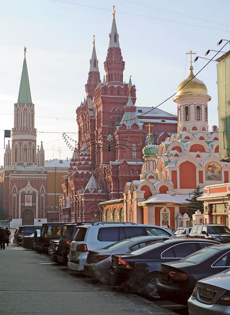 В центре Москвы тротуары расширят за счет проезжей части