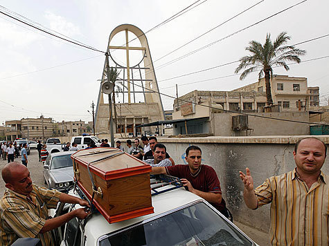 При освобождении католического храма в Багдаде погибли 52 человека, среди них более 10 — сотрудники спецслужб