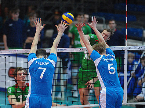 В начале мая станут известны чемпионы России по волейболу