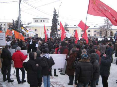 Митинг «За честные выборы» в Рязани собрал лишь около 200 человек