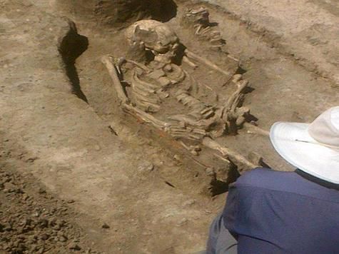 Дорожники наткнулись на доисторическое кладбище