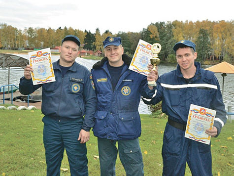 В Люберецком районе прошел областной конкурс «лучший по профессии» среди спасателей региона