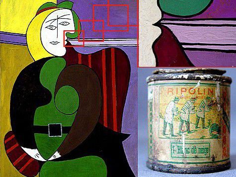Искусствоведы больше не сомневаются, что Пикассо был одним из первых, кто применял домашнюю краску для получения глянца