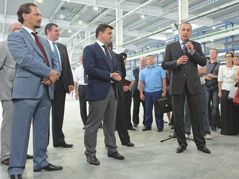 Новый лифтовый завод открылся в Серпуховском районе