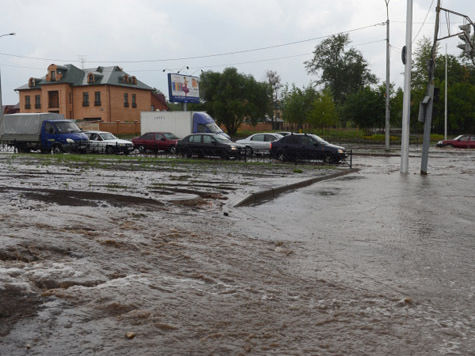 На столицу Татарстана обрушились невиданные дожди