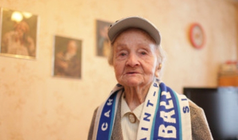 Регина Донде посещала футбольные матчи на протяжении 80 лет
