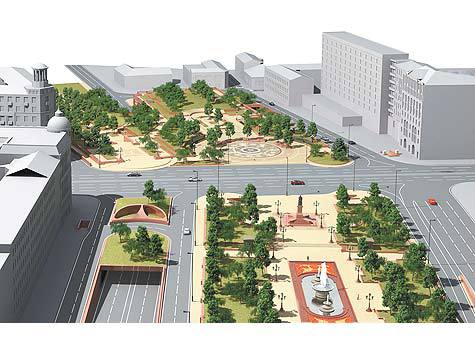 Новый проект реконструкции самой популярной площади стал ближе к народу