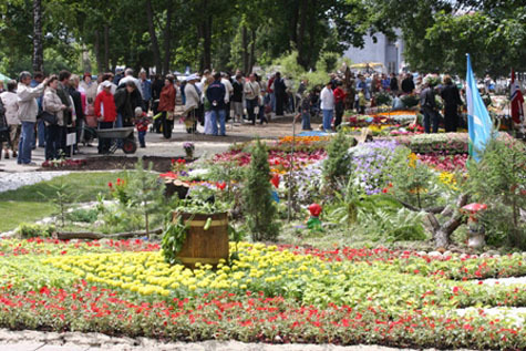 В Люберцах состоялся Московский областной фестиваль “Цветы Подмосковья–2010”