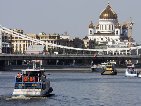 Пассажирская навигация откроется на Москве-реке в пятницу, 19 апреля