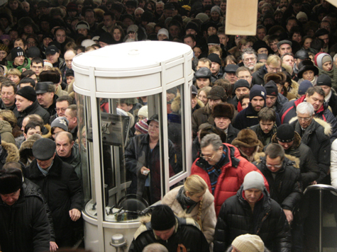 Продолжение онлайн-трансляции с протестных московских улиц