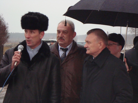 10 декабря состоялось торжественное открытие дороги Криуша–Шехмино.