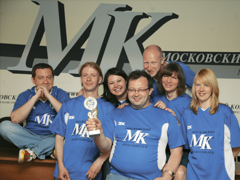 Команда «Московского комсомольца» стала победителем первого Кубка СМИ по игре «60 секунд» (по сути аналог легендарной «Что? Где? Когда?»)