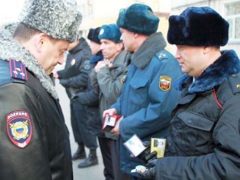 В Хабаровске прошел строевой смотр полиции