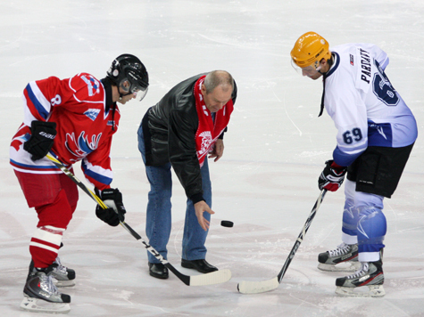 Хоккейный матч «Под флагом добра» в Сокольниках побил рекорд результативности