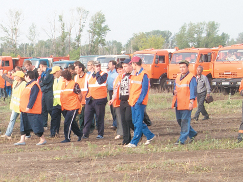 Оренбург спасли от пожара, разлива аммиака и химической атаки