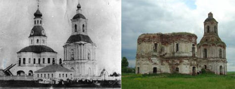 Церковь, построенную архитектором Баженовым, восстановили к 430-летию села