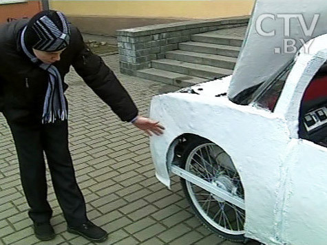 Школьник из Гродно изобрел собственный электромобиль